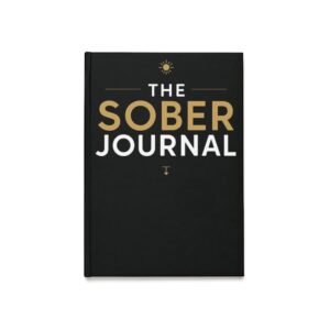Sober Living Hardcover Journal
