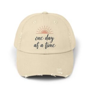 One Day At A Time Distressed Cap